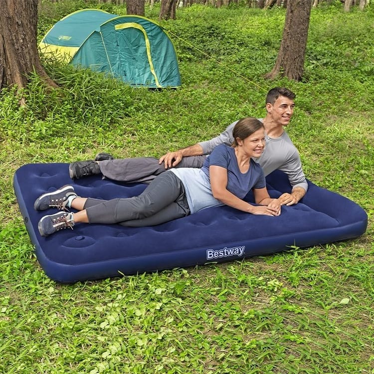 Bestway – Colchón hinchable con bomba de pie integrada - BricoandPool