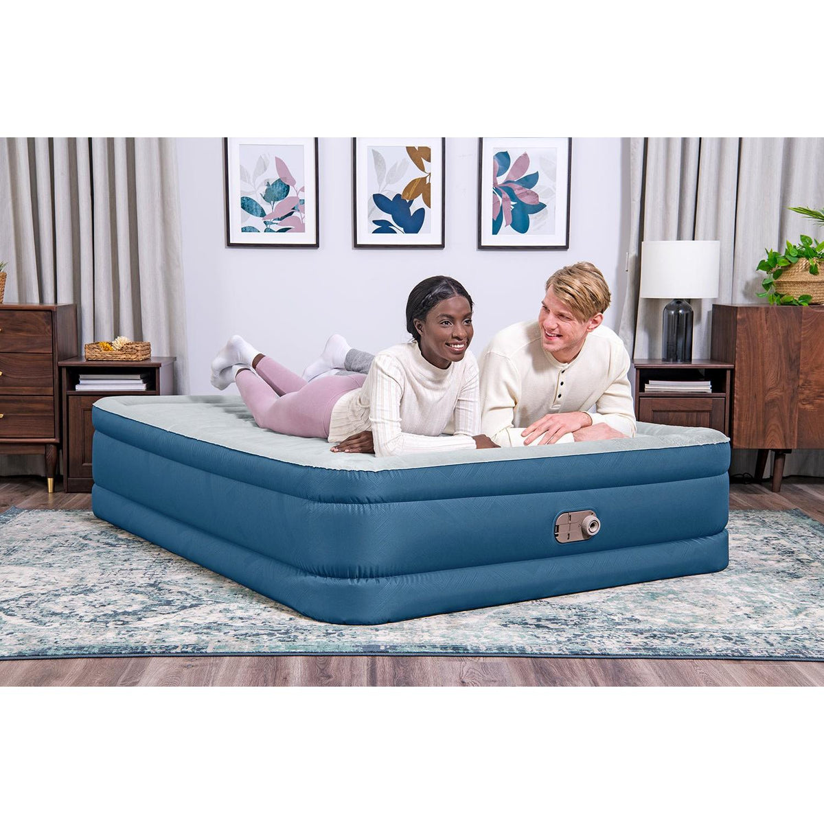 Bestway – Colchón hinchable Tough Guard / Fortech con Snugable Top - BricoandPool
