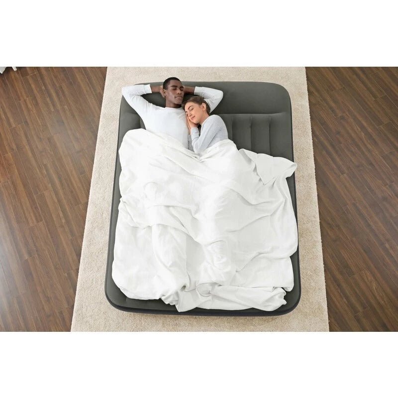 Bestway – Tritech luchtbed met ingebouwde accupomp (203 × 152 × 30 cm) - BricoandPool