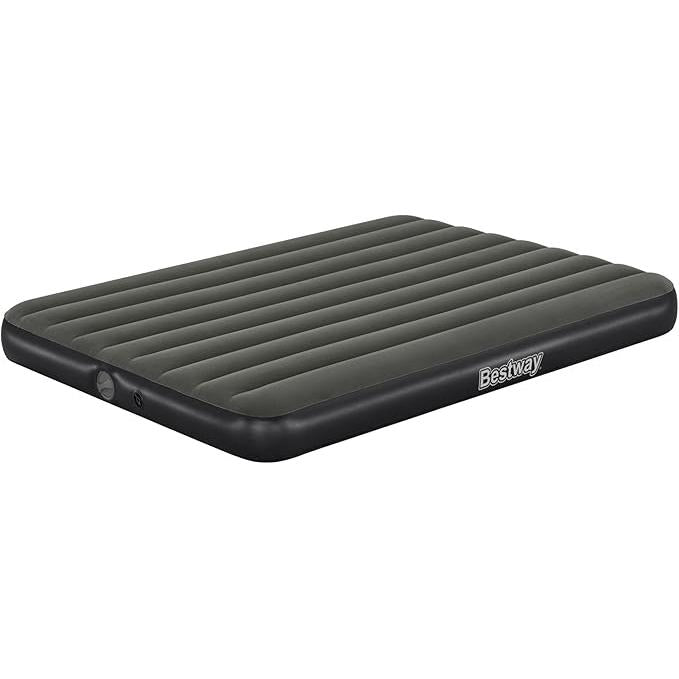 Bestway – Colchón hinchable Tritech con Bomba Recargable incorporada (203 × 152 × 25 cm) - BricoandPool
