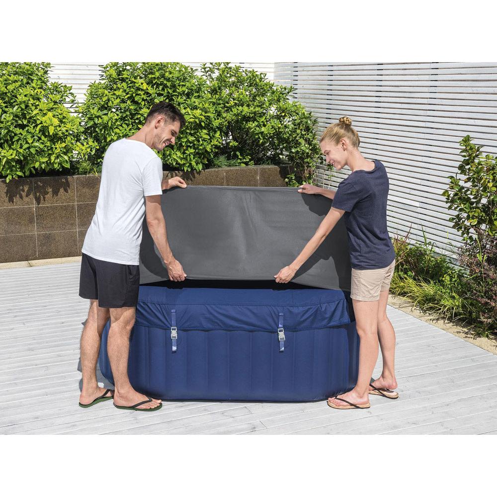 Bestway – Schutzabdeckung für Lay-Z-Spa Whirlpool, quadratisch – BricoandPool