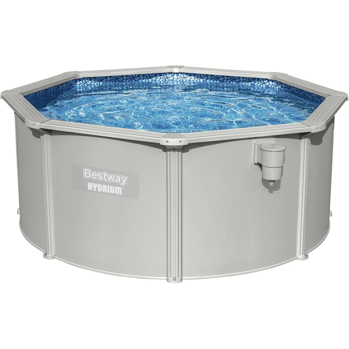 Bestway – Piscina circular elevada de acero Hydrium (457 × 122 cm) - BricoandPool