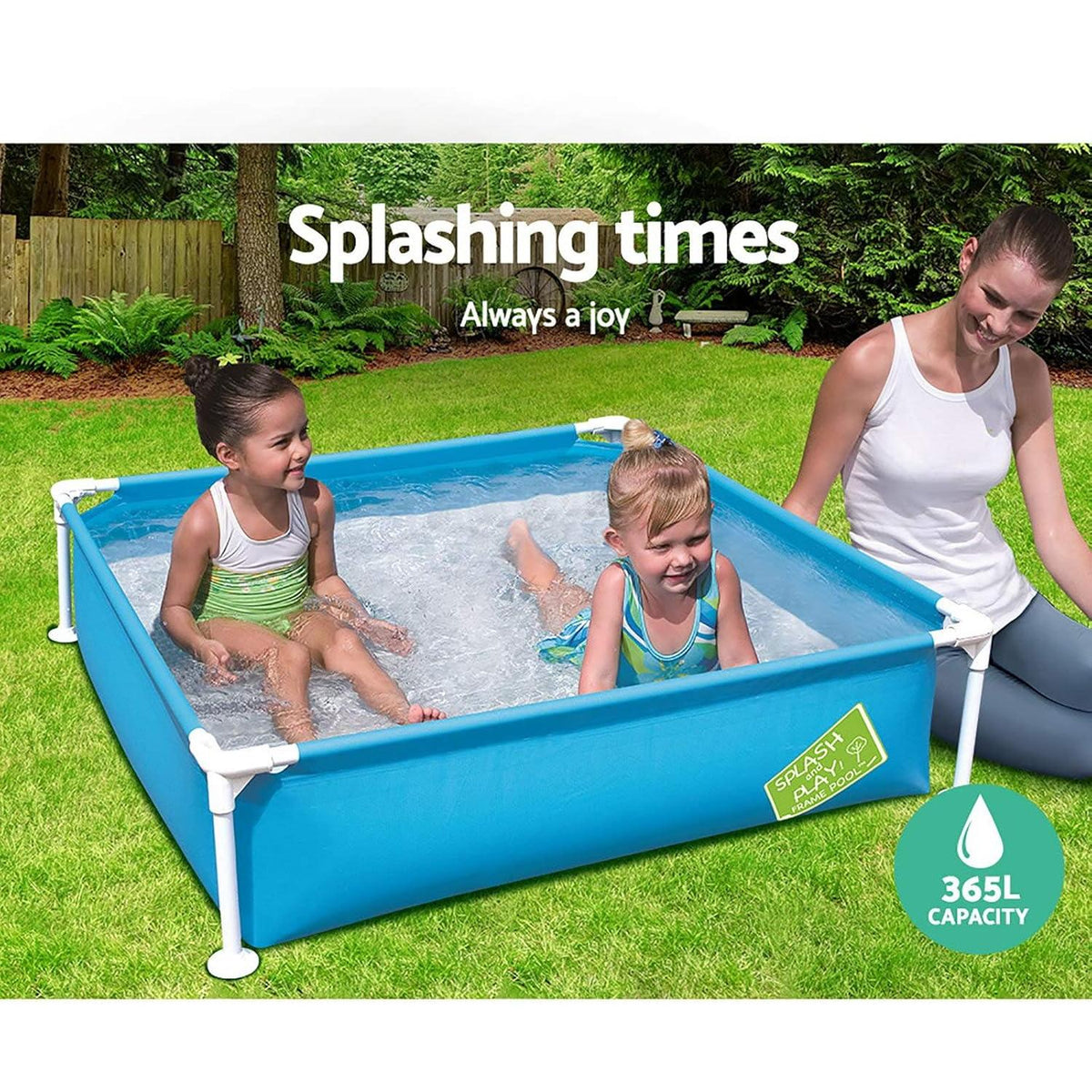 Bestway – Opzetzwembad My First Frame (122 × 122 × 30,5 cm) - BricoandPool