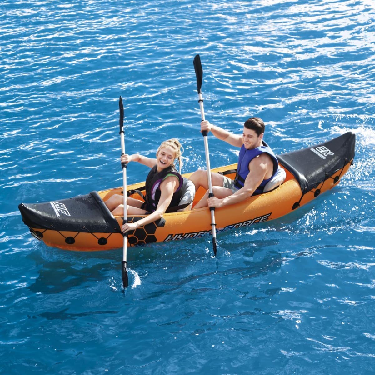 Bestway - Set de dos remos de aluminio 145/218 cm - BricoandPool