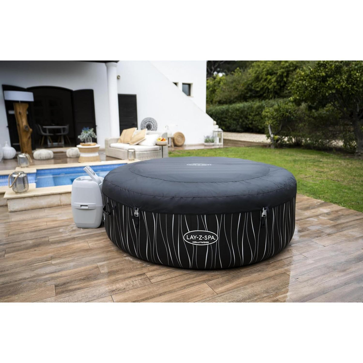 Bestway - Spa hinchable Lay - Z - Spa Hollywood AirJet 4 - 6 personas - BricoandPool
