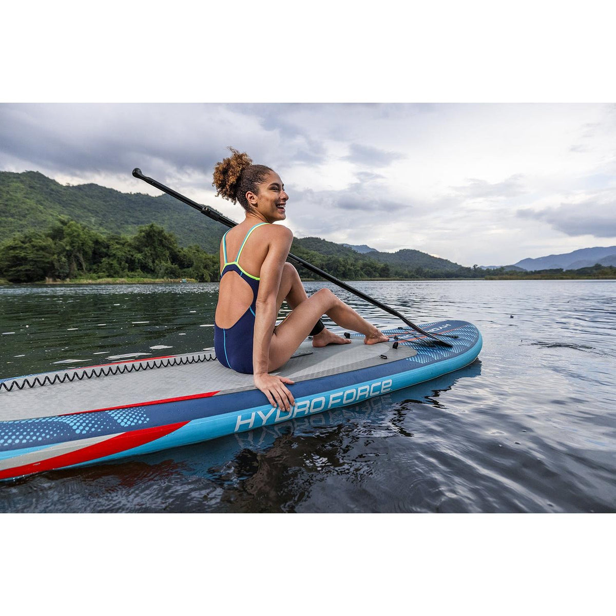 Bestway - Tabla de paddle surf inflable Hydro Force Oceana 3,05 m - BricoandPool