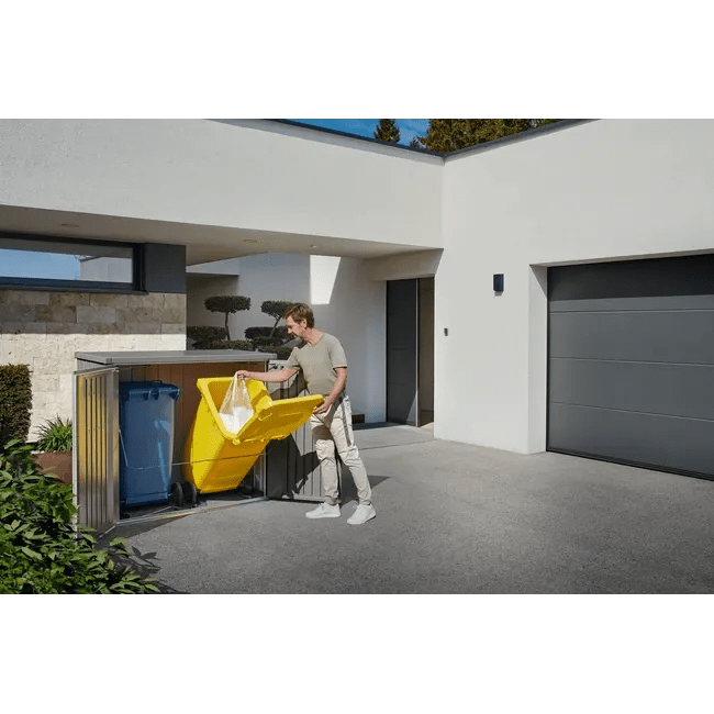 Biohort – Alex contenedor doble de cubos de basura modular con ruedas - BricoandPool