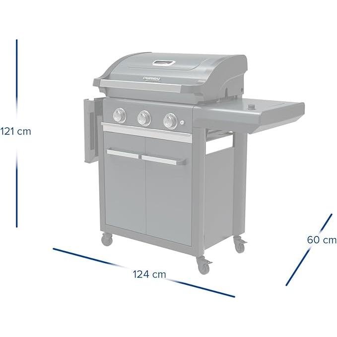 Campingaz - Barbacoa 3 Series Premium S - BricoandPool