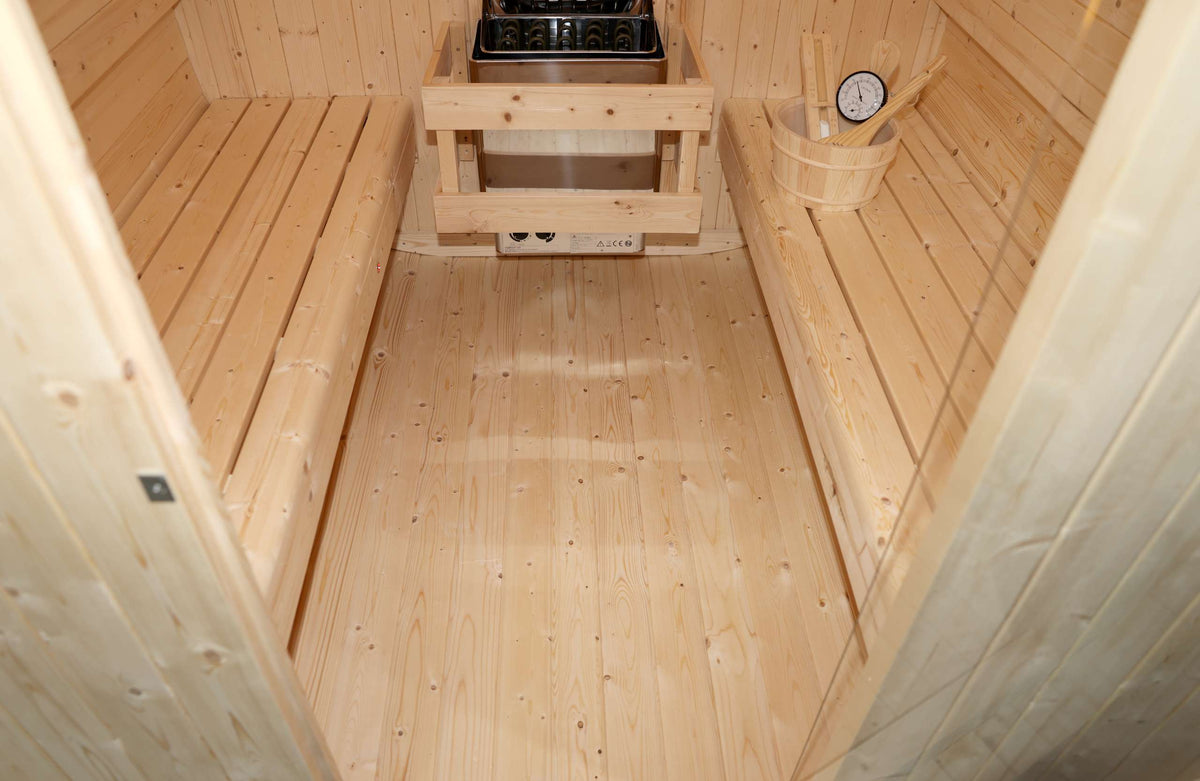 Sauna Exterior Jardín 4-5 Personas