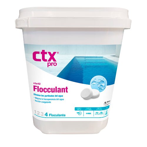 CTX - Floculante tabletas CTX - 42 5 kg - BricoandPool