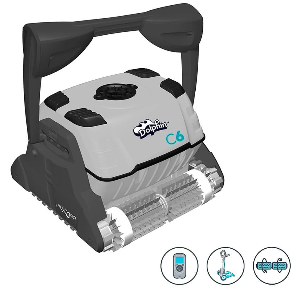 Dolphin - C6 robot de piscina limpiafondos - BricoandPool