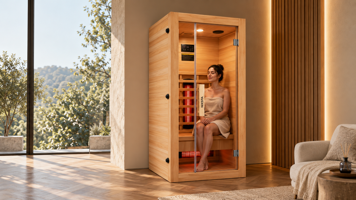 Infraroodsauna voor thuis, 1-persoons - sfeerbeeld