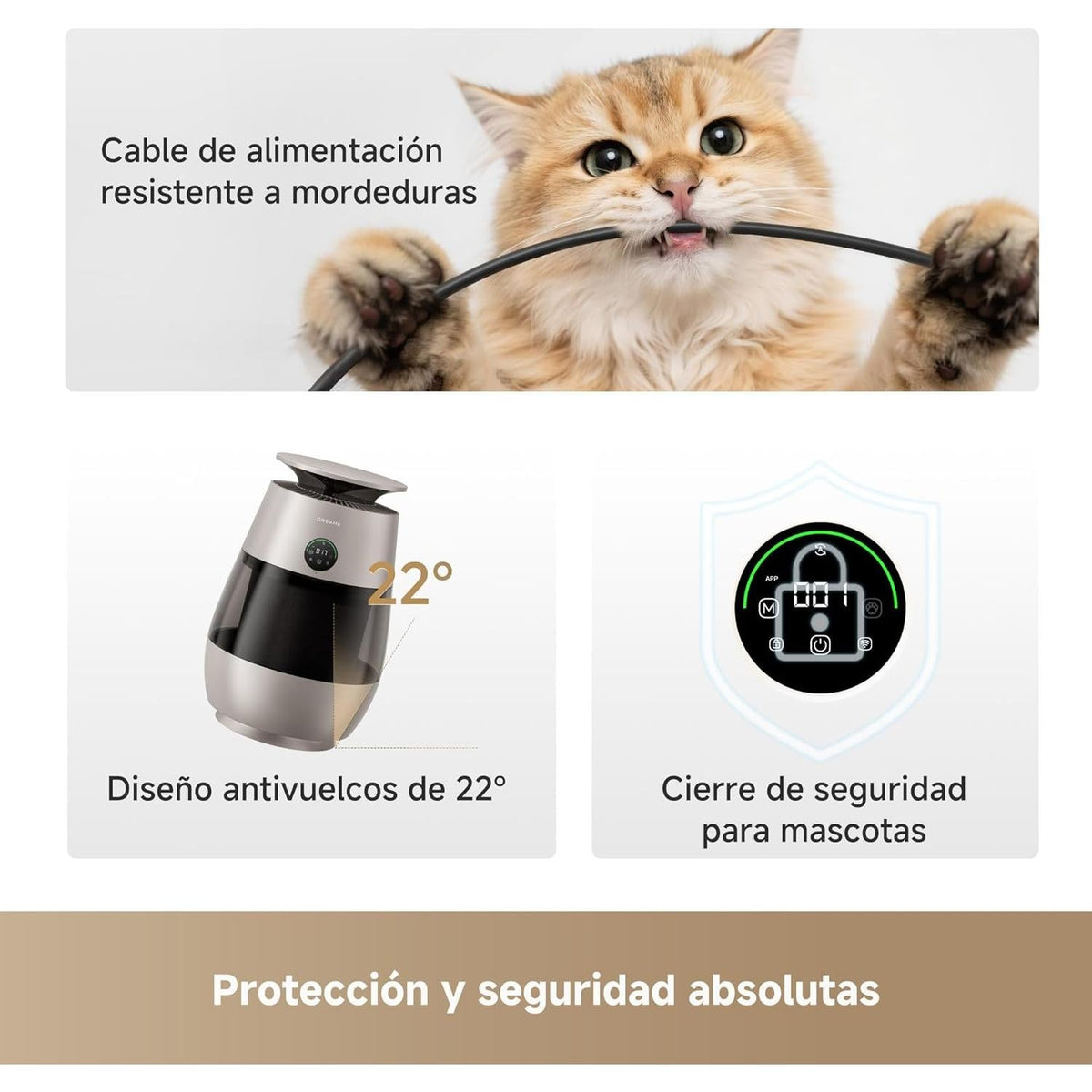 Dreame – AP10 purificador de ar para animais de estimação - BricoandPool