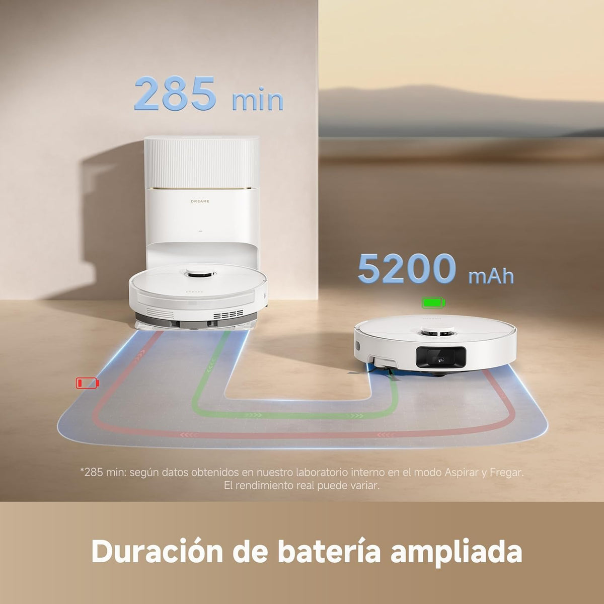 Dreame – D20 Pro Plus robot aspirador negro - BricoandPool