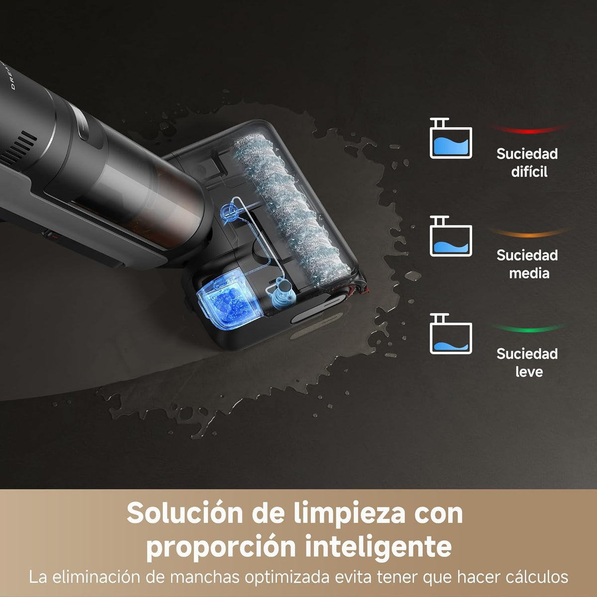 Dreame – H15 Mix aspirador en seco y húmedo - BricoandPool