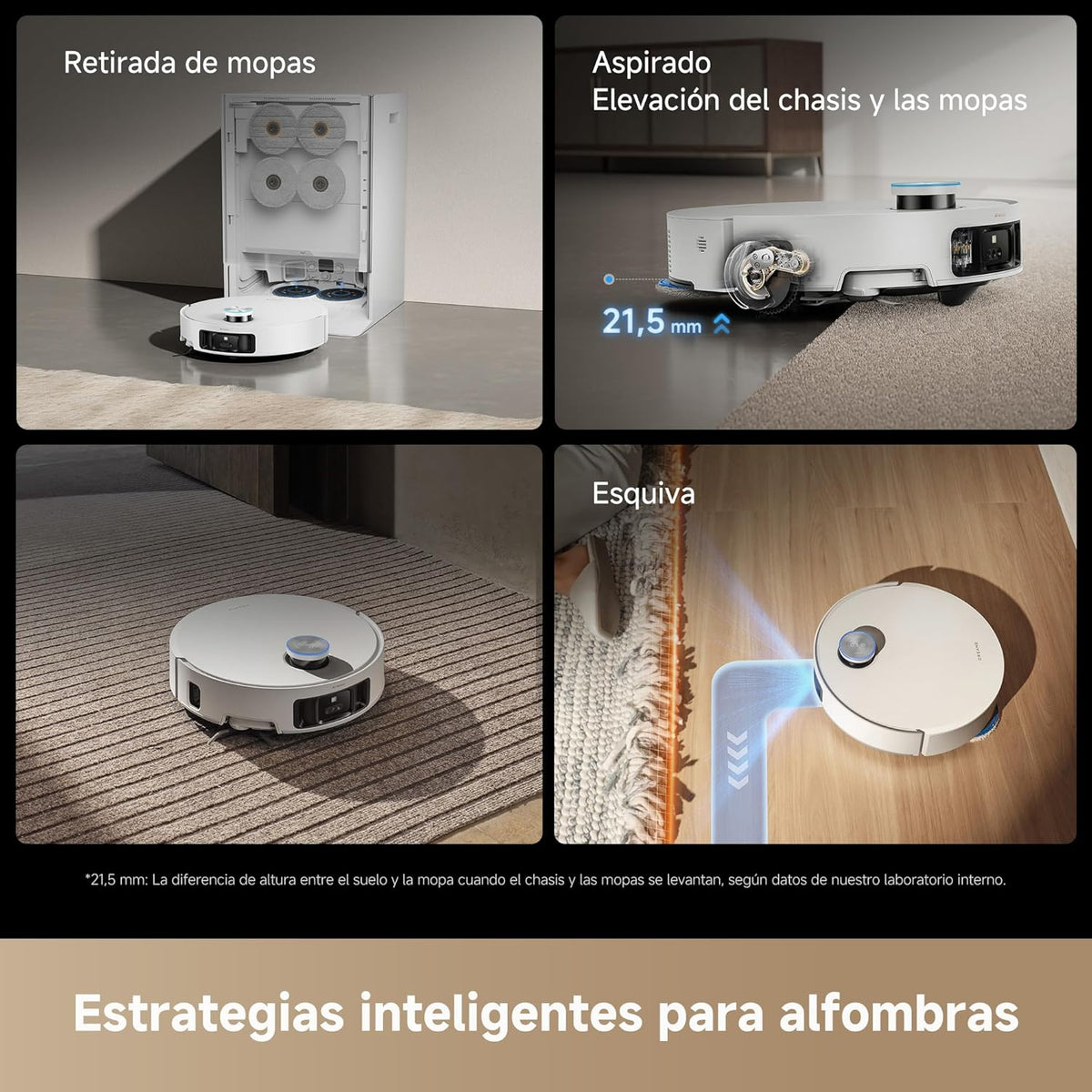 Dreame – Matrix10 Ultra robot aspirador Negro - BricoandPool