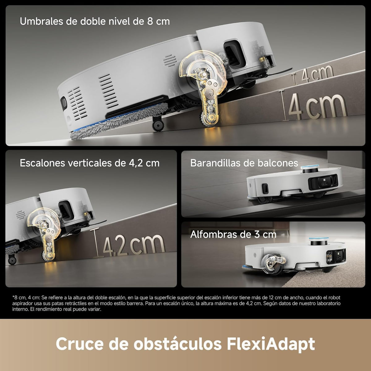 Dreame – Matrix10 Ultra robot aspirador Negro - BricoandPool