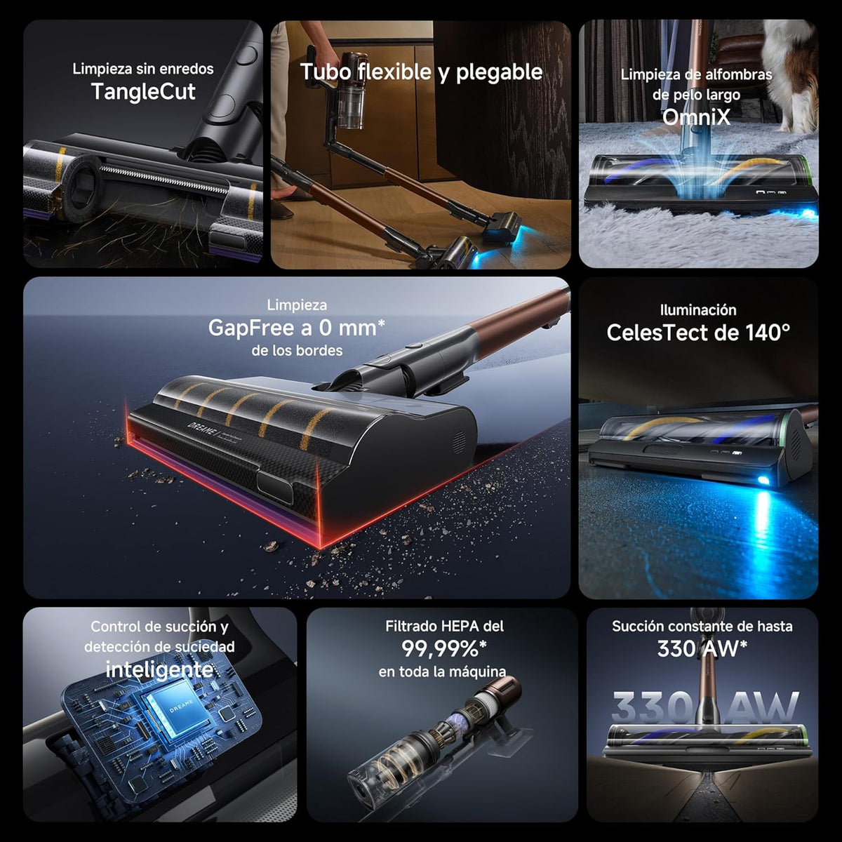 Dreame – V30 aspirador sin cable - BricoandPool