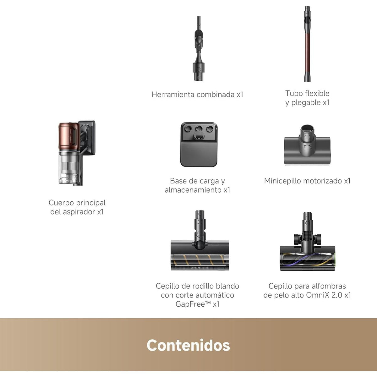 Dreame – V30 aspirador sin cable - BricoandPool
