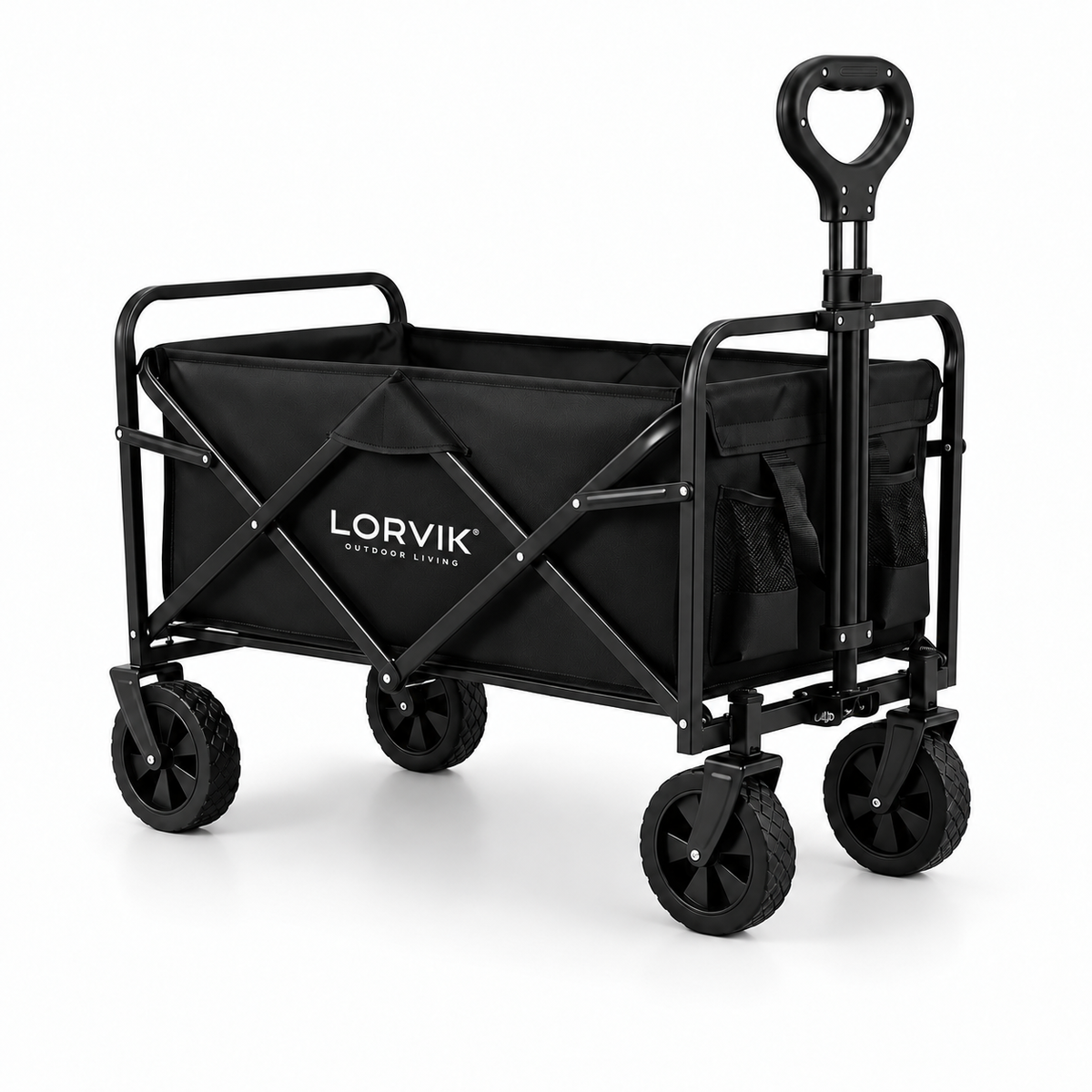 Carro Plegable Todoterreno Con Carga 75 Kg