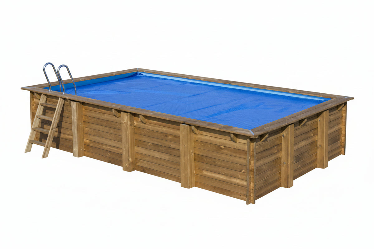 Gre - Cubiertas de Verano para Piscinas de Madera Sunbay - BricoandPool