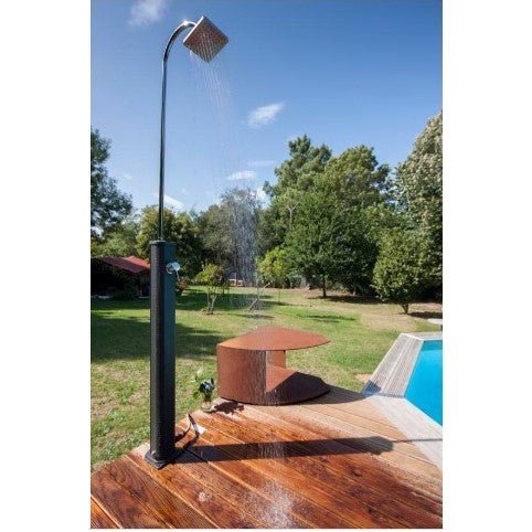 Gre - Ducha solar de aluminio 18 L en 2 partes - BricoandPool