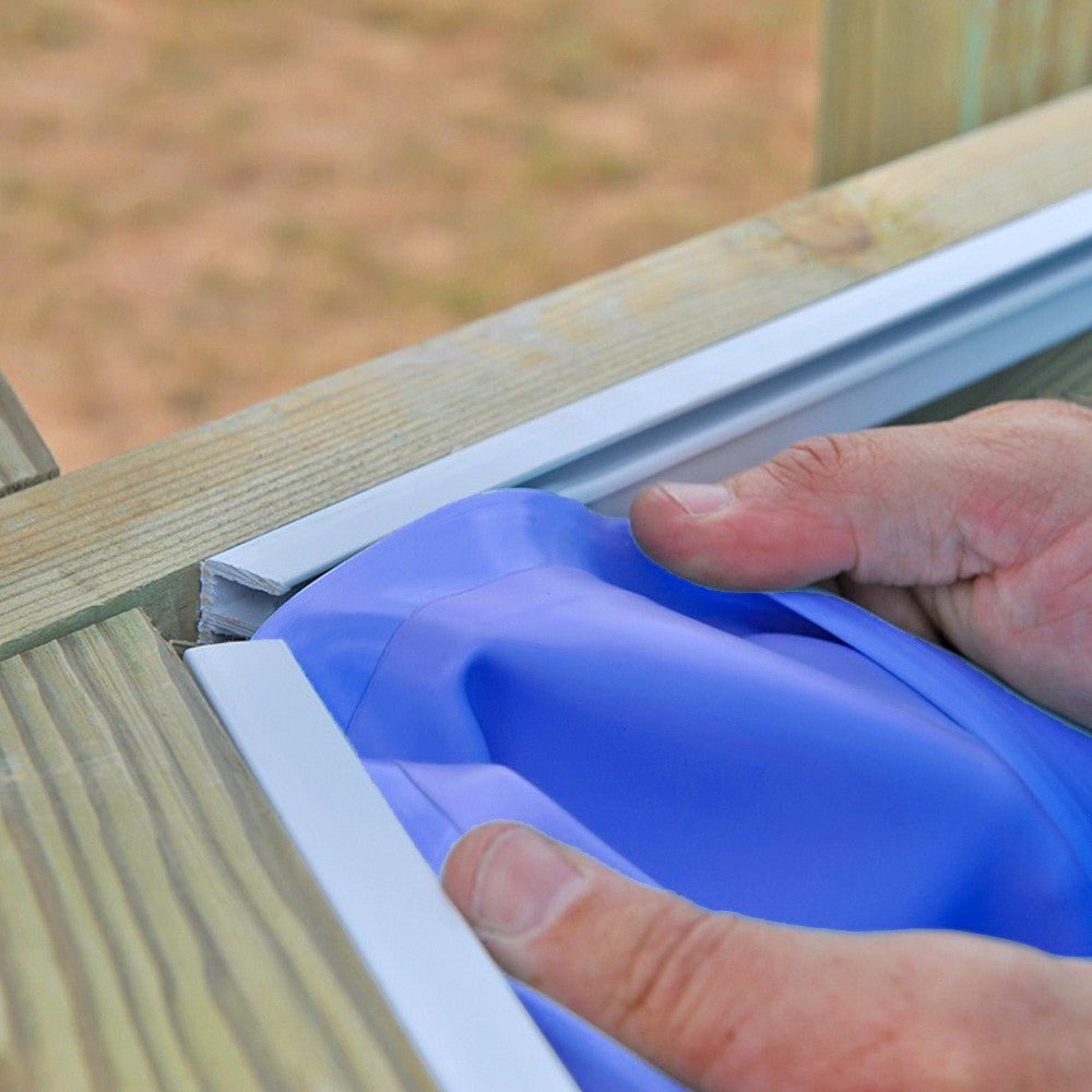 Gre - Liner para piscina de madera circular Sunbay - BricoandPool