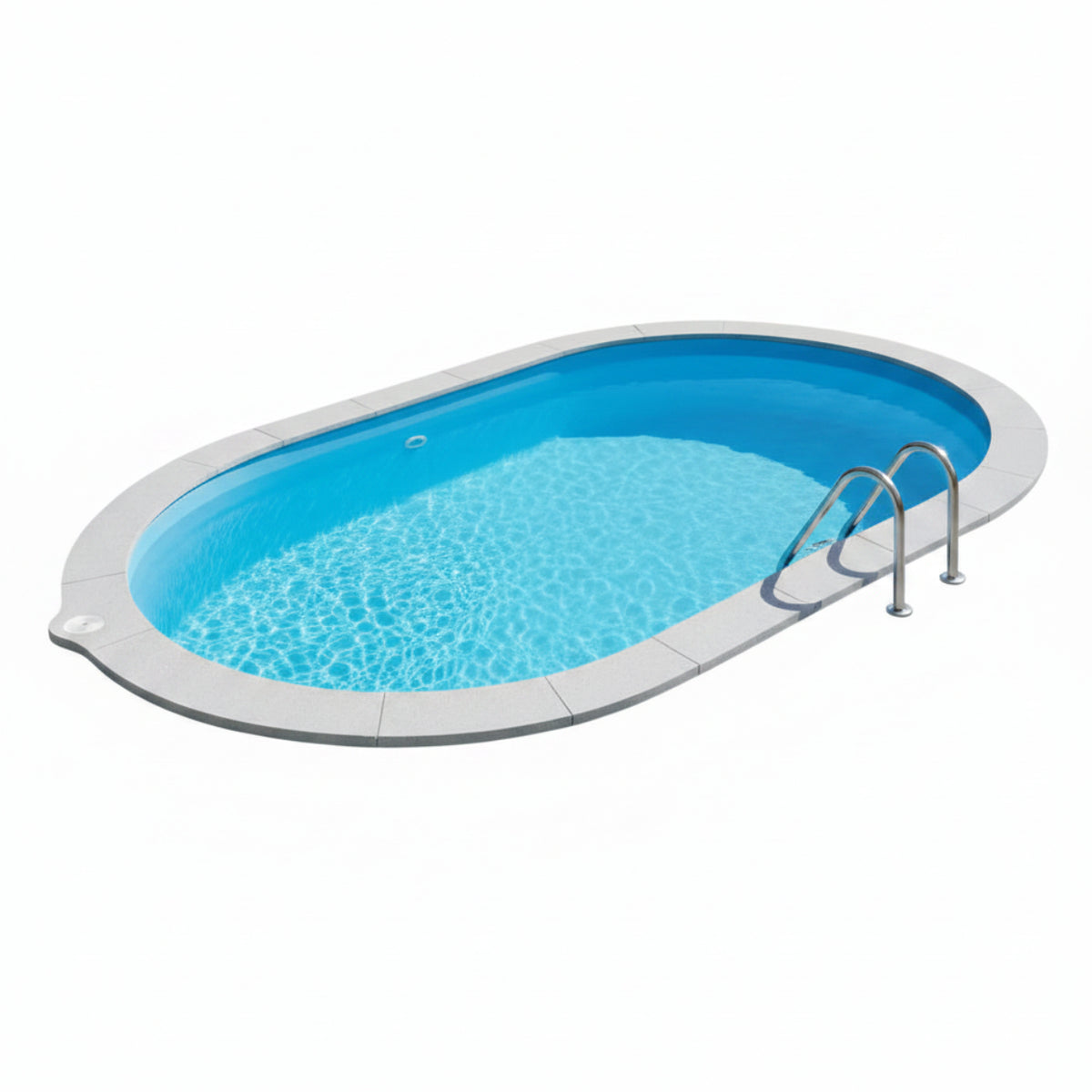 Gre - Piscina enterrada Sumatra ovalada en kit - BricoandPool