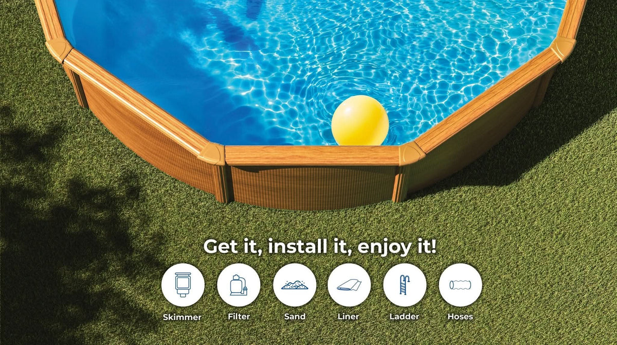 Gre - Piscina Sicilia Circular - BricoandPool
