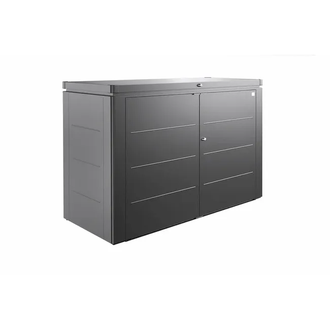 Biohort – HighBoard armoire métallique Gris foncé métallique