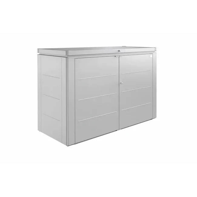 Biohort – HighBoard Armoire métallique Argent métallisé