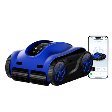 iGarden - K40 azul Robot Limpiafondos de piscina de batería sin cable - BricoandPool