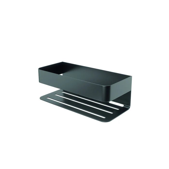 Imex - Jabonera frontal Mayura black gun metal - BricoandPool