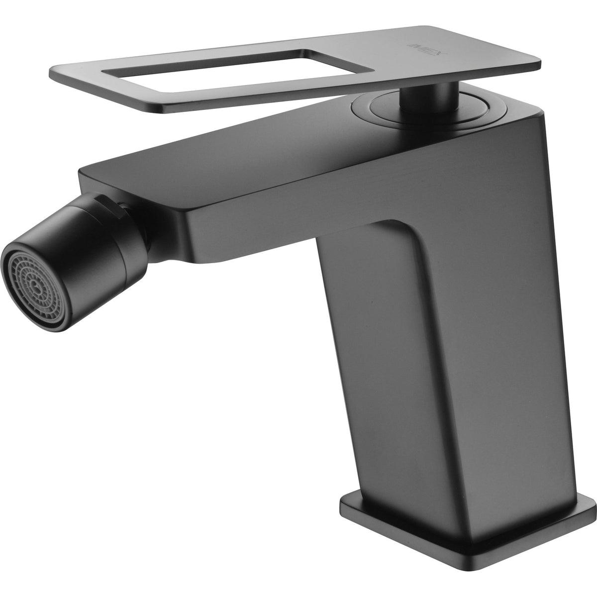 Imex - Monomando bidé Valencia negro mate - BricoandPool