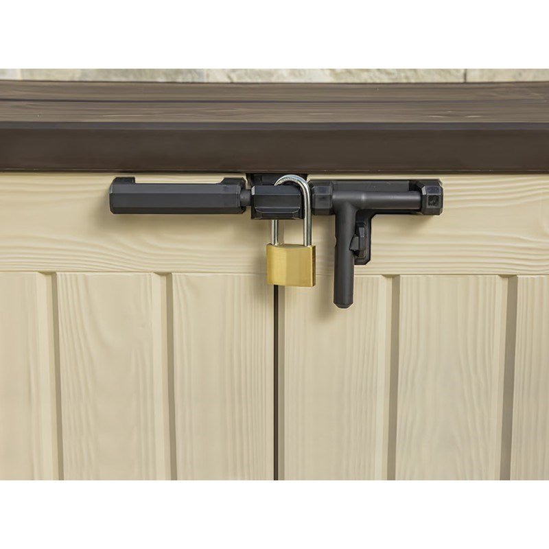 Keter - Casetta da giardino Store - It - Out Max 1200L talpa/beige - BricoandPool