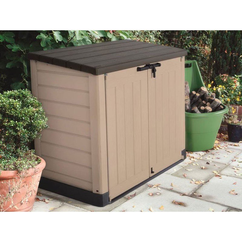 Keter - Casetta da giardino Store - It - Out Max 1200L talpa/beige - BricoandPool