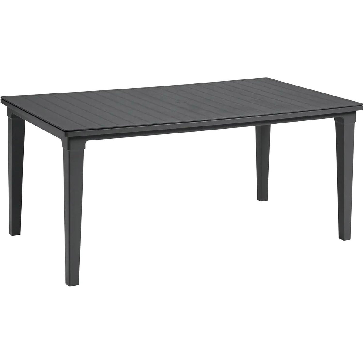 Keter - Mesa de comedor de exterior Futura grafito - BricoandPool