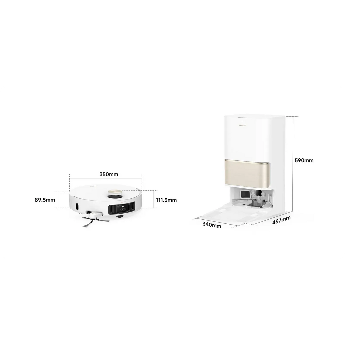 Dreame – L50s Pro Ultra Saug- und Wischroboter mit automatischer Basis für Zuhause
