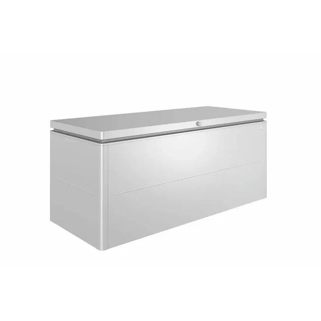 Biohort – LoungeBox Arcón de diseño Plata metálica