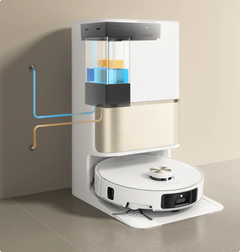 Automatisches Befüllen und Entleeren mit dem Wasseranschluss-Kit*