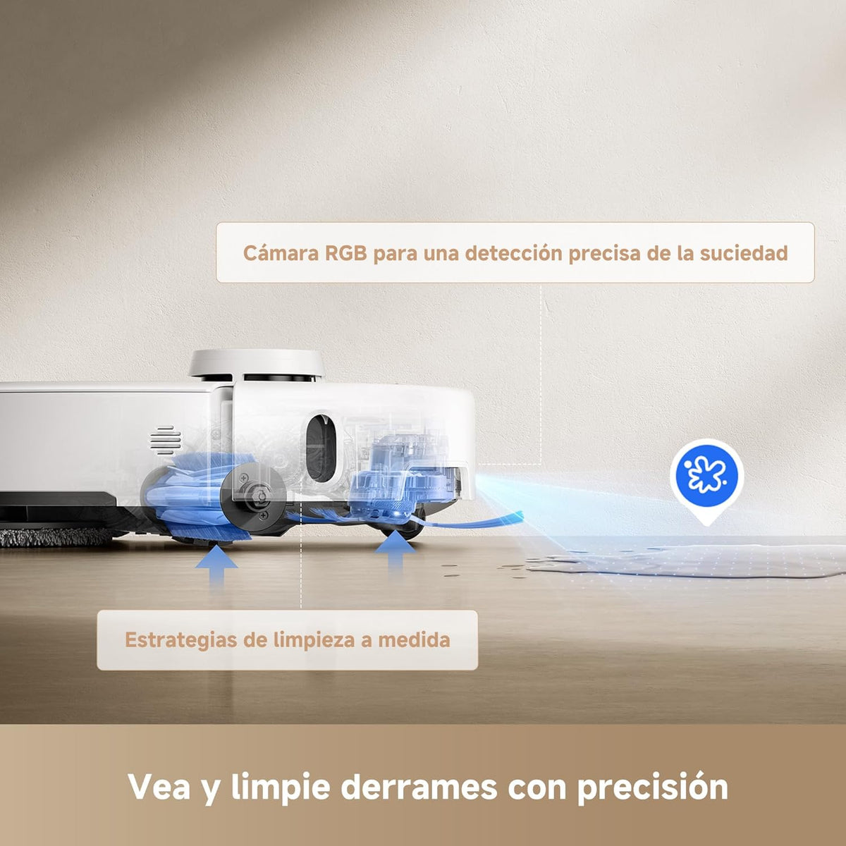 Mova – P50 Pro Ultra robot aspirapolvere - BricoandPool