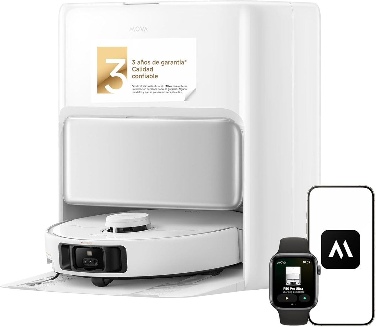 Mova – P50 Pro Ultra robot aspirapolvere - BricoandPool