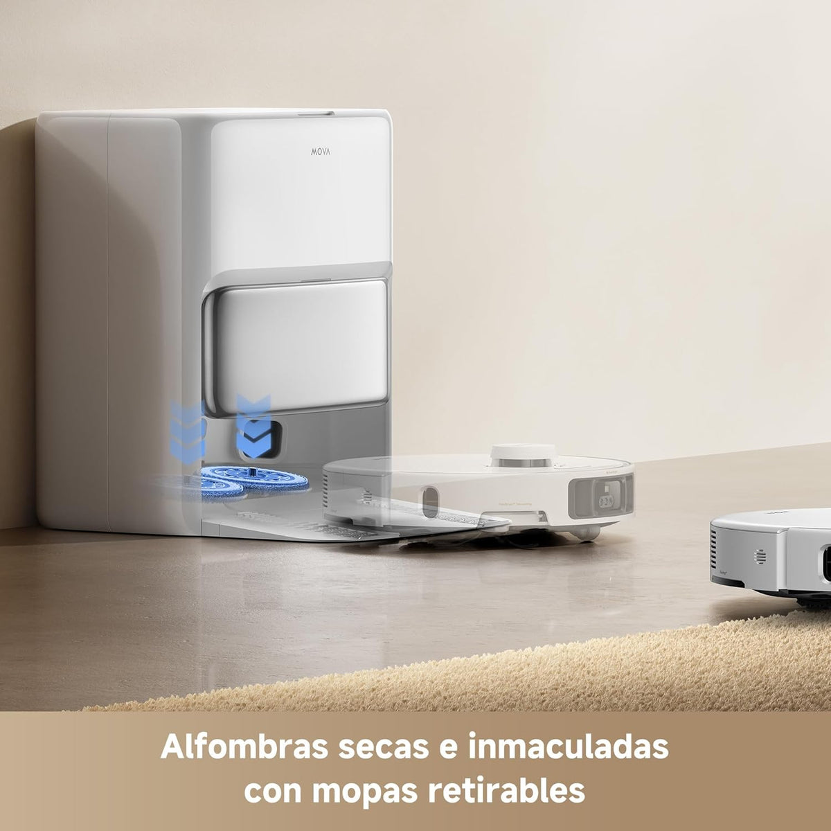 Mova – P50 Pro Ultra robot aspirapolvere - BricoandPool
