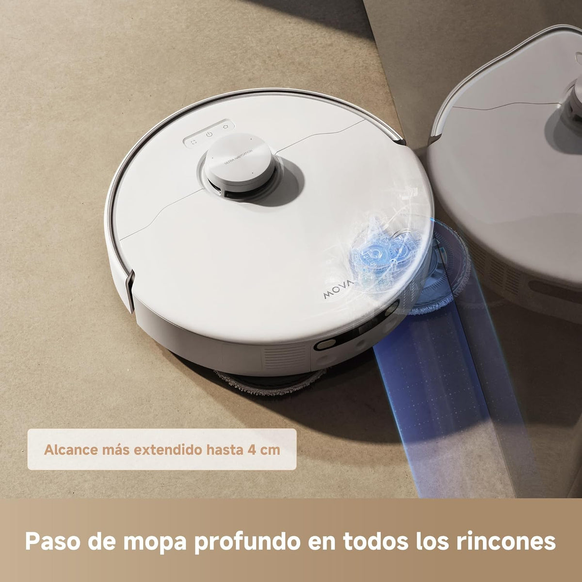 Mova – P50 Pro Ultra robot aspirapolvere - BricoandPool