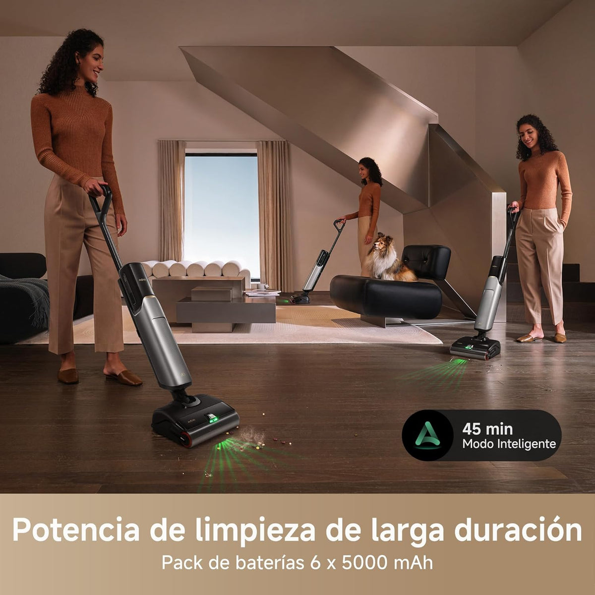 Mova – X4 Pro aspirador en seco y húmedo - BricoandPool