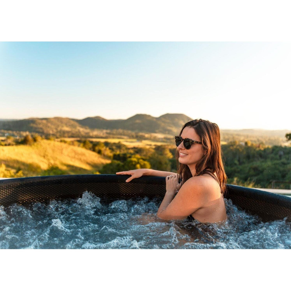 MSpa - Ronde halfstijve opblaasbare jacuzzi Duet - Eco 4 - 6 personen - BricoandPool