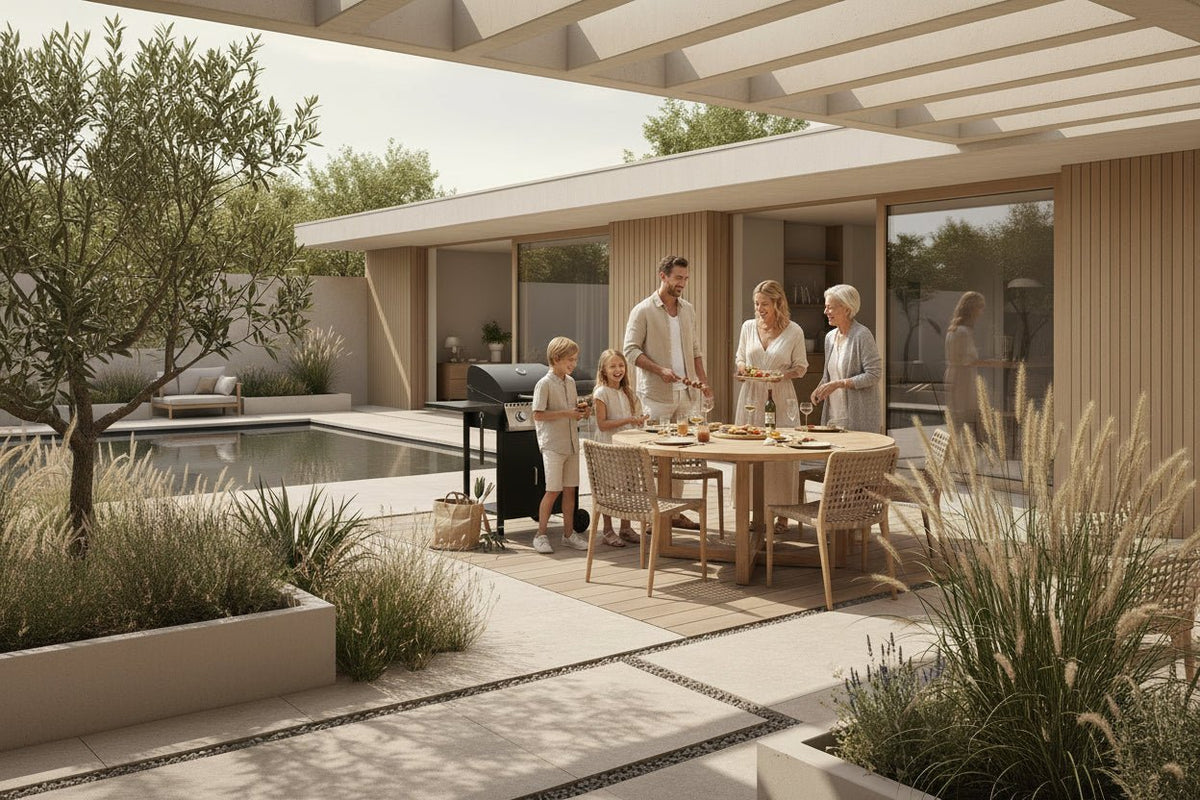 Nix Garden - Barbacoa de gas - BricoandPool