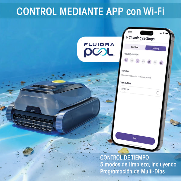 Zodiac Freedom Lite — Robot Limpiafondos Sin Cable para Piscina con Batería de Iones de Litio
