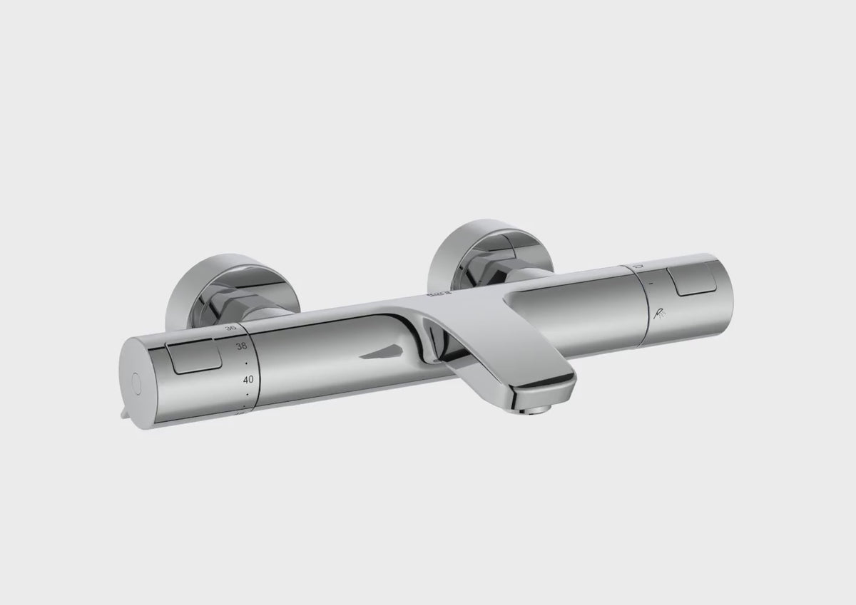 Video laden: Roca -Thermostatisch Badehahn mit T-500 A5A1E18C00 Investor
