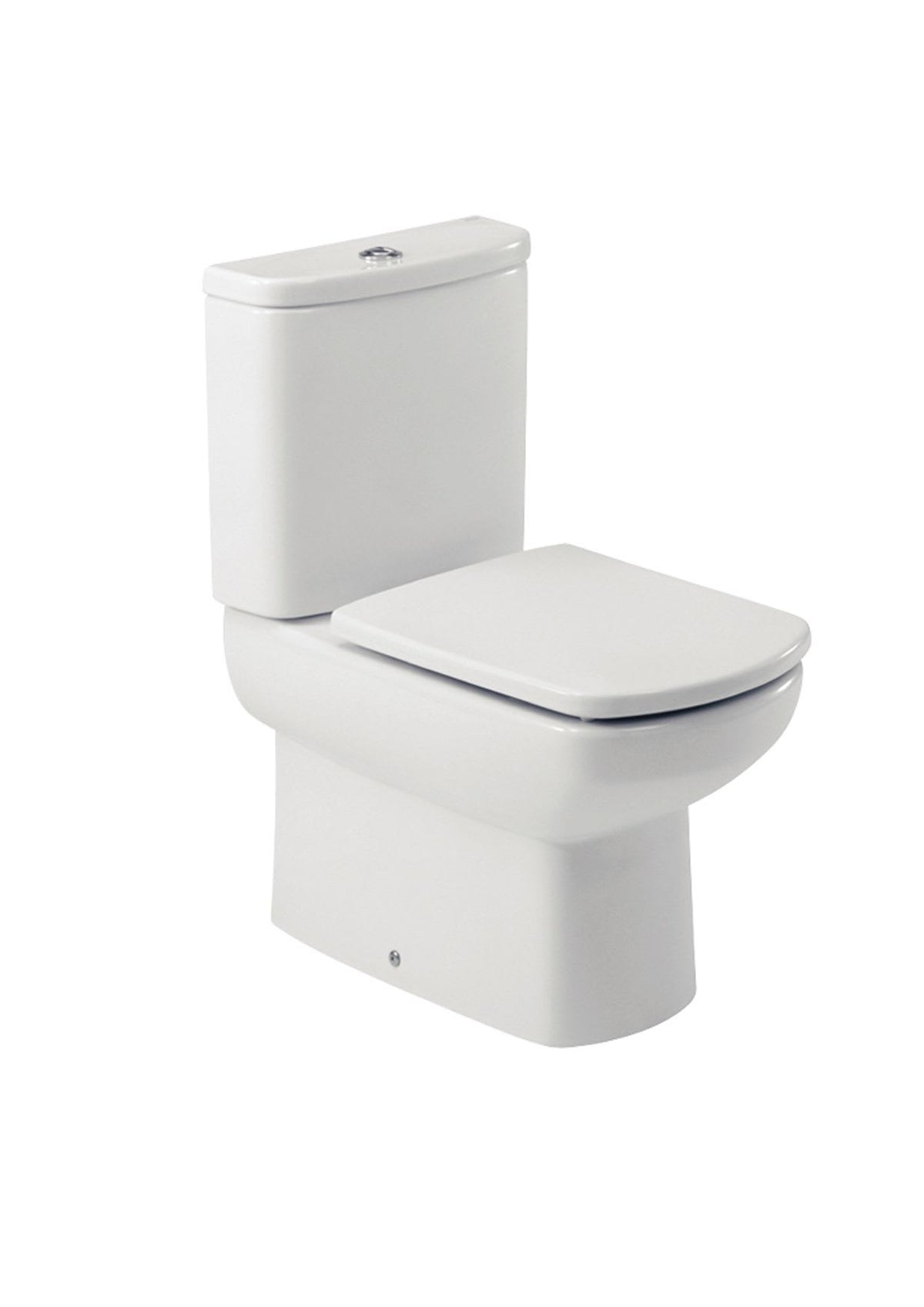 Roca - Abattant et couvercle Dama Senso blanc à fermeture amortie A801512004 - BricoandPool